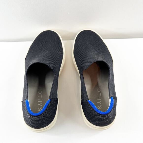 Rothy's The Original Slip On Loafer Sneakers Flats Black 7.5 - Picture 4 of 7